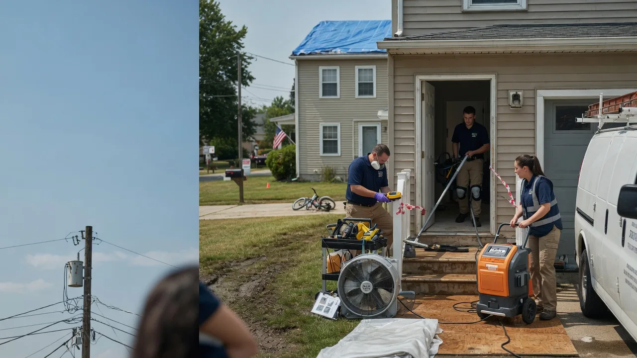 Water Damage Repair in Pleasantville, OH near me